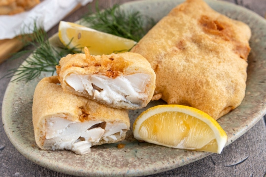 Fisch im Bierteig knusprig panieren
