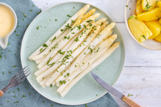 Spargel Sous-Vide gegart