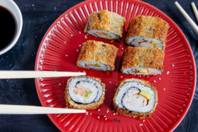 Frittiertes Sushi