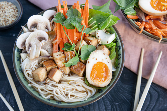 Vegetarische Miso-Ramen