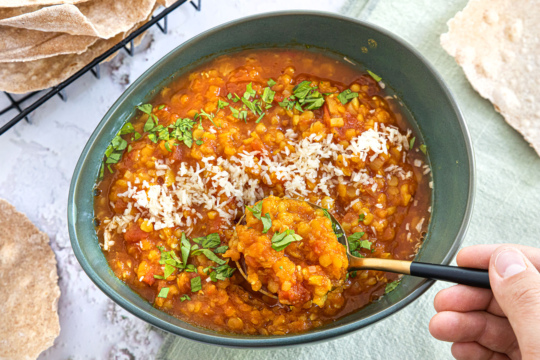 rote Linsen kochen