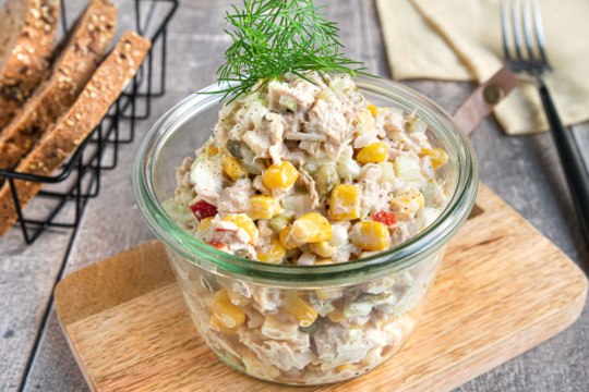 Thunfischsalat mit Mayonnaise