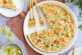 Lachs-Quiche