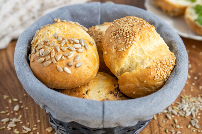 Schnelle Quarkbrötchen