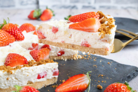 Philadelphia Erdbeer-Frischkäse-Torte