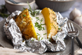Ofenkartoffel aus der Heißluftfritteuse