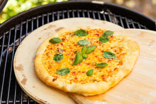 Pizza vom Grill