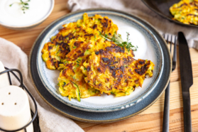 Gemüsepuffer: das einfache & schnelle Rezept